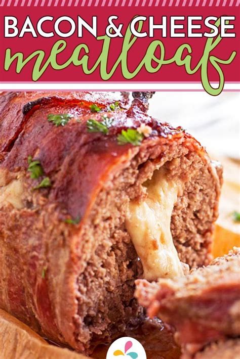 Brush with half the glaze. This homemade Mozzarella Stuffed Bacon Wrapped Meatloaf is ...