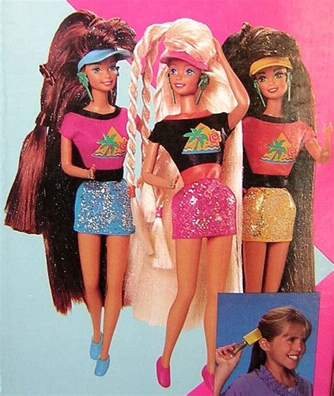 Glitter Hair Barbie Retro 1993 Vintage Doll