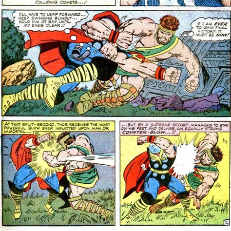 Marvel Hercules Vs Thor