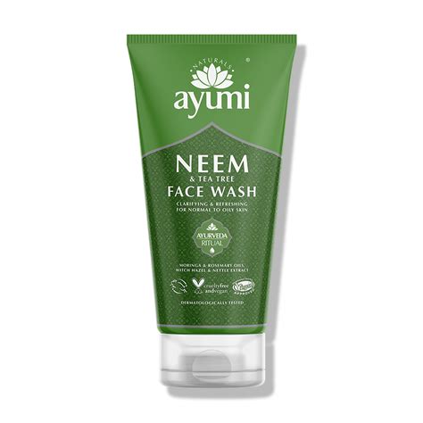 Neem And Tea Tree Face Wash 150ml Ayumi Naturals
