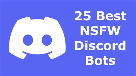 25 Best Nsfw Discord Bots