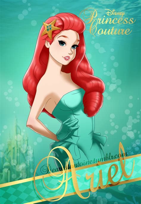 Disney Princess Couture Ariel By Dearestantoine On Deviantart Disney