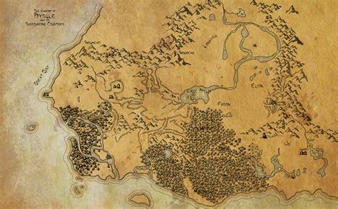 Another Cool Fake Map This One Being About Hyrule And Termina I Like