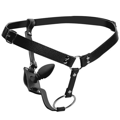Strict Cock Ring Harness With Anal Plug Janets Closet