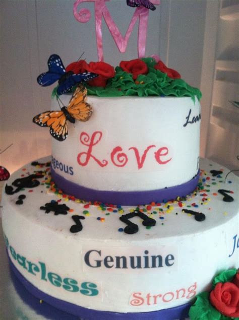 Introducing An Inspirational Cake For An Inspirational Young Lady