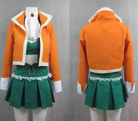 Vocaloid 3 Gumi Megpoid Cosplay Costume Halloween Costumes With Free