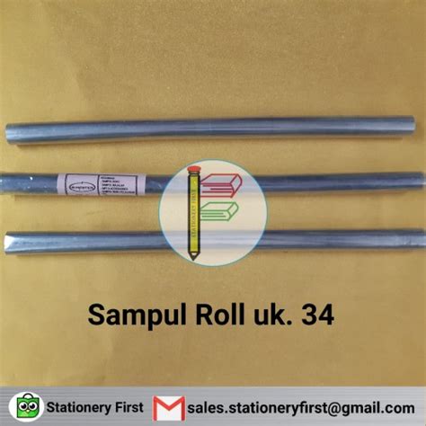 Jual Sampul Buku / Sampul Mika Roll Gulungan Ukuran 34 - Jakarta Pusat