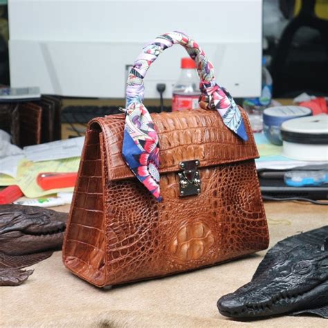 genuine real crocodile leather handbags women s handbags etsy