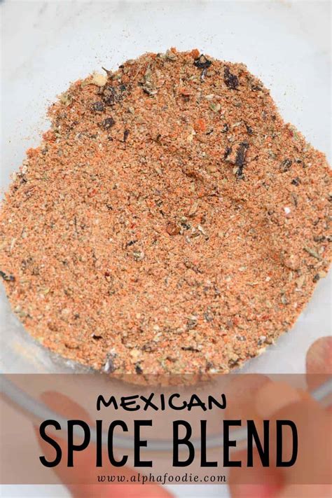 Simple Mexican Seasoning Mexican Spice Blend Alphafoodie