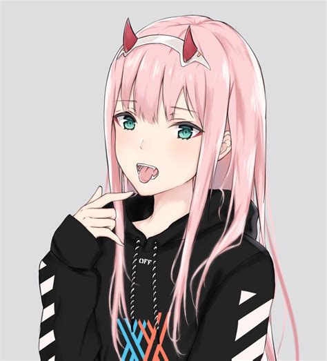 Zero Two Anime Girl Waifu