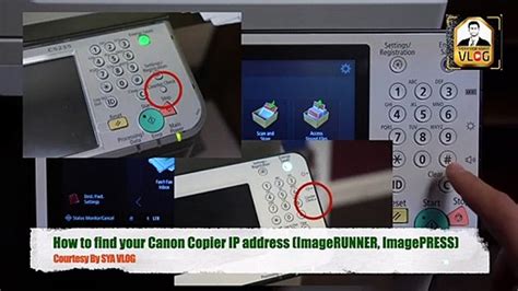 How To Find Your Canon Copier IP Address SYA VLOG Video Dailymotion