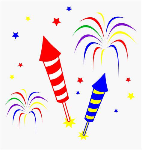 Animated Clipart Celebration Fireworks Clipart Hd Png Download Kindpng
