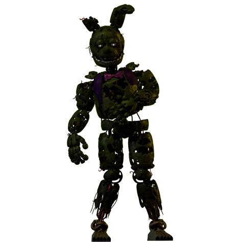 Springtrap Render Model By Mistberg Fivenightsatfredd