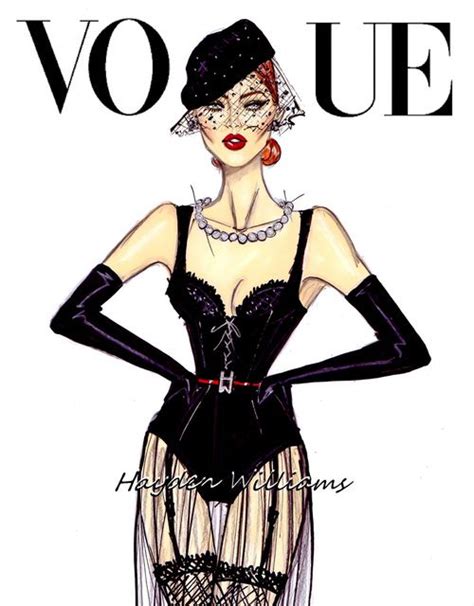 Vogue ‘all Black Everything By Hayden Williams Vogue Illustrations