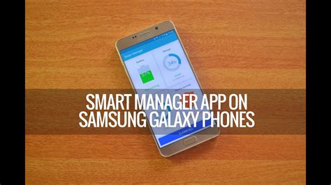 Smart Manager On Samsung Galaxy Phones How To Use It Youtube