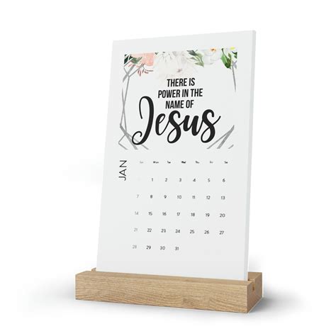 Christian Calendars 2024 Bible Verse Calendar Christian Desk Planner