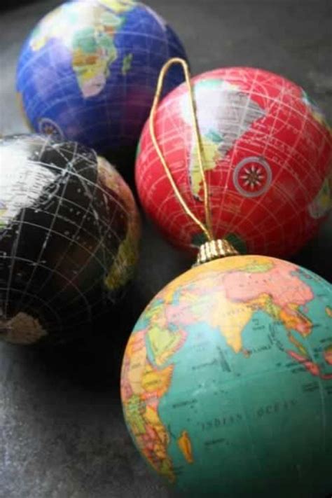 Diy Globe Ornaments Christmas Ornaments To Make