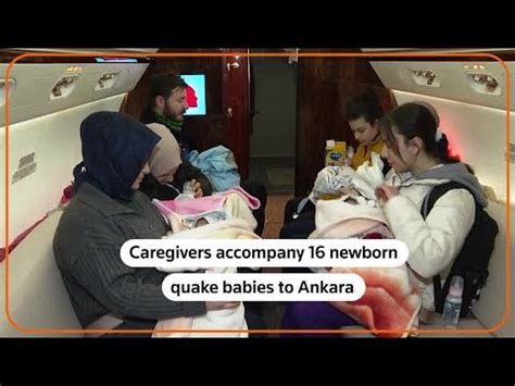 Sixteen Babies Flown Out Of Earthquake Hit Kahramanmara Youtube