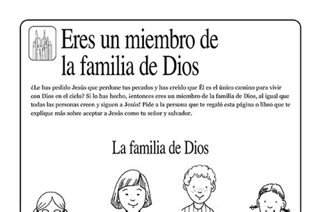 Eres Un Miembro De La Familia De Dios Editorial Dinamica