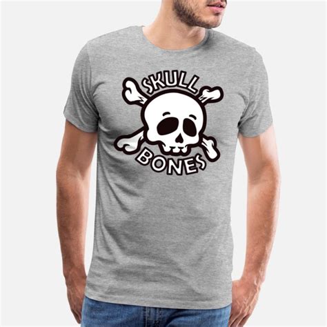 Skull And Bones T Shirts Unique Designs Spreadshirt