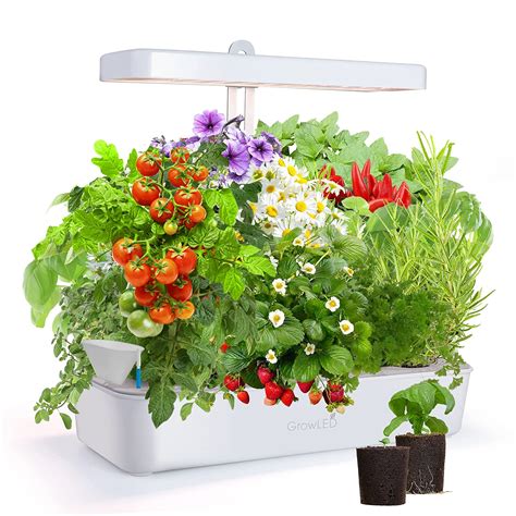Buy Growled 10 Pod Indoor Garden Germination Kit Hydroponic Growing