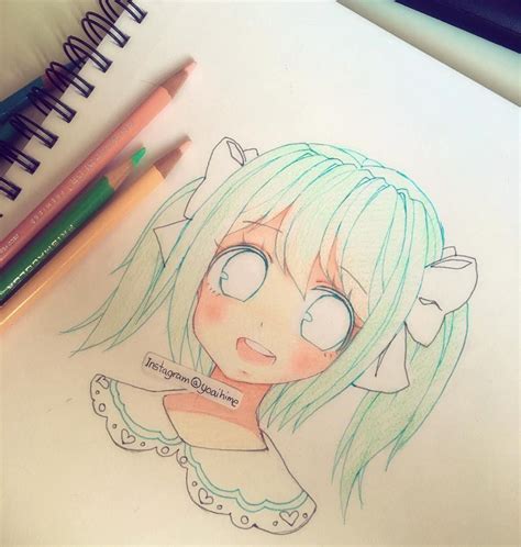 Anime Pencil Drawing Pic