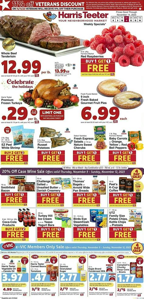 Harris Teeter Discover this week's Harris Teeter Weekly Ad for