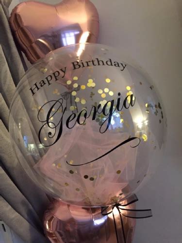 Party Balloons | Personalized balloons, Bubble balloons ...