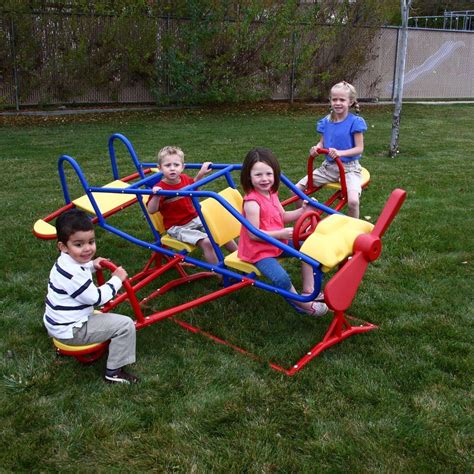 Outdoor Seesaw Airplane Outdoor Toys For Kids Ebay Create An