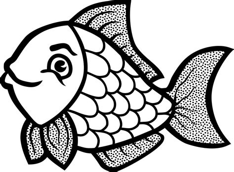 Free Fish Coloring Pages For Kids Fish Coloring Sheet Pages Cartoon