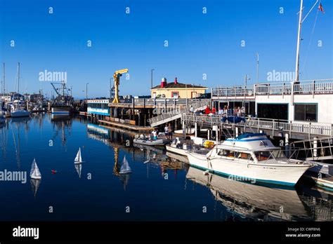Monterey Marina California Stock Photo Alamy