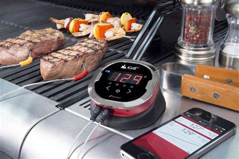 The Igrill 2 Cooking Thermometer Works With Your Iphone And Is At Its