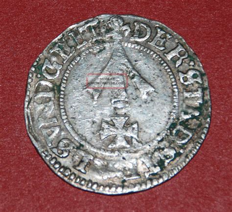 Silver Medieval German Taler Coin 1625 Very Scarce