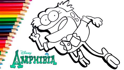 Amphibia Disney How To Draw Hopadiah Hop Pop Plantar Dibujos Para
