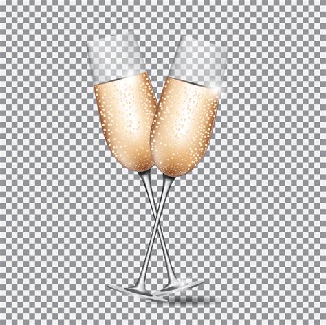Glasses Of Champagne 2833660 Vector Art At Vecteezy