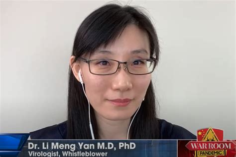 Chinese Virologist Who Claims Covid Made in Lab Says She'll Spread