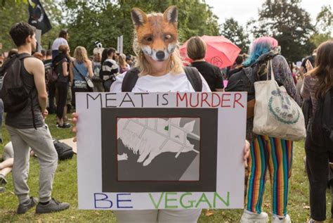 Record 12000 Vegan Activists Take Part In London Animal Rights March