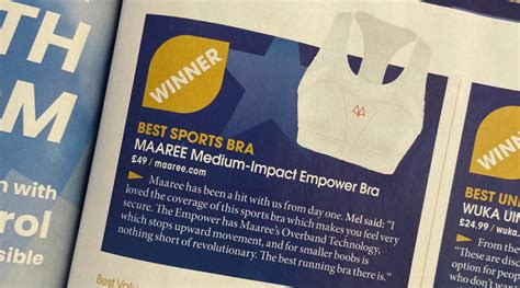 Revolutionary Running Maaree Voted Best Sports Bra For Smaller Boobs