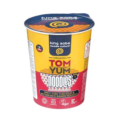 Sopa Tom Yum Com Noodles De Arroz Integral
