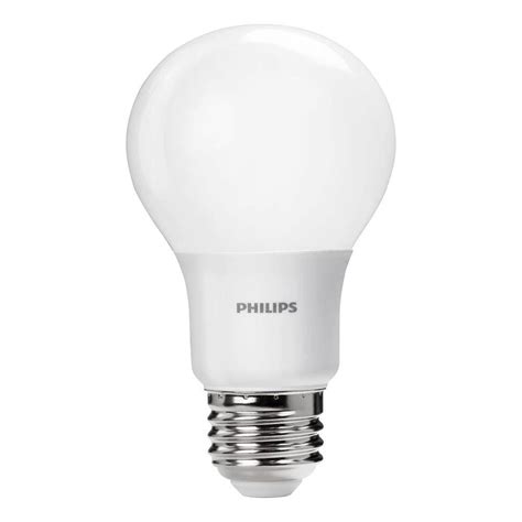 Philips 40 Watt Equivalent A19 Dimmable Led Light Bulb Daylight 4 Pack