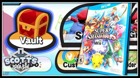 The Vault In Super Smash Bros For Wii U Youtube