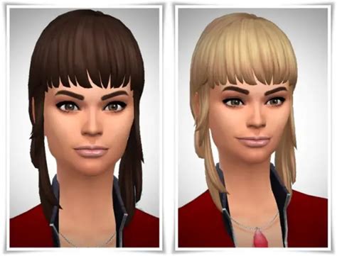Birksches Sims Blog Creative Bangs Hair Sims 4 Hairs