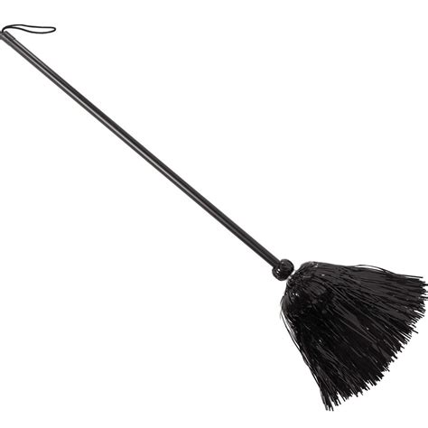 Tinsel Witch Black Broom Big W