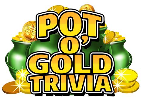 Pot O Gold Trivia Logo Event Game Shows