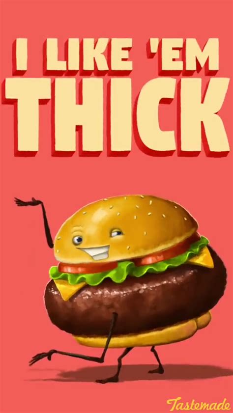 I Likeem Thick Book Cover With A Hamburger On The Front And An Angry