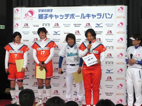 Maybe you would like to learn more about one of these? 宇津木妙子 親子ｷｬｯﾁﾎﾞｰﾙｷｬﾗﾊﾞﾝ: KENKO NEWS