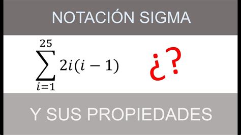 Notación Sigma Sumatoria Cálculo Integral Integral Súper Básico Con