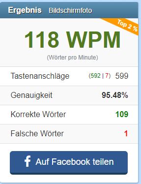 Sep 05, 2021 · anschläge vom 11. Durchschnittliche WPM (Wörter pro Minute) auf der Tastatur ...