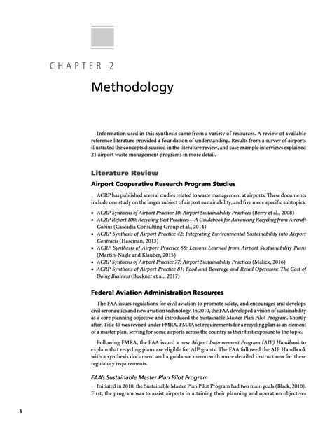 The research methodology is a part of your research paper that describes your research process in detail. Chapter 2 - Methodology | Airport Waste Management and ...