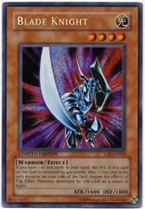 Yugioh 2004 Collector Tin Single Card Secret Rare Blade Knight Ct1